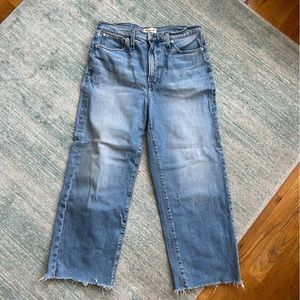 Madewell Crop Perfect Vintage Jeans